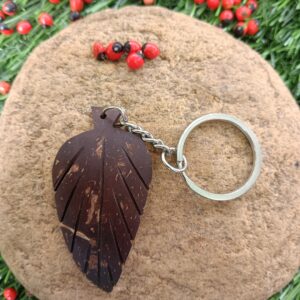 Leaf Keychain