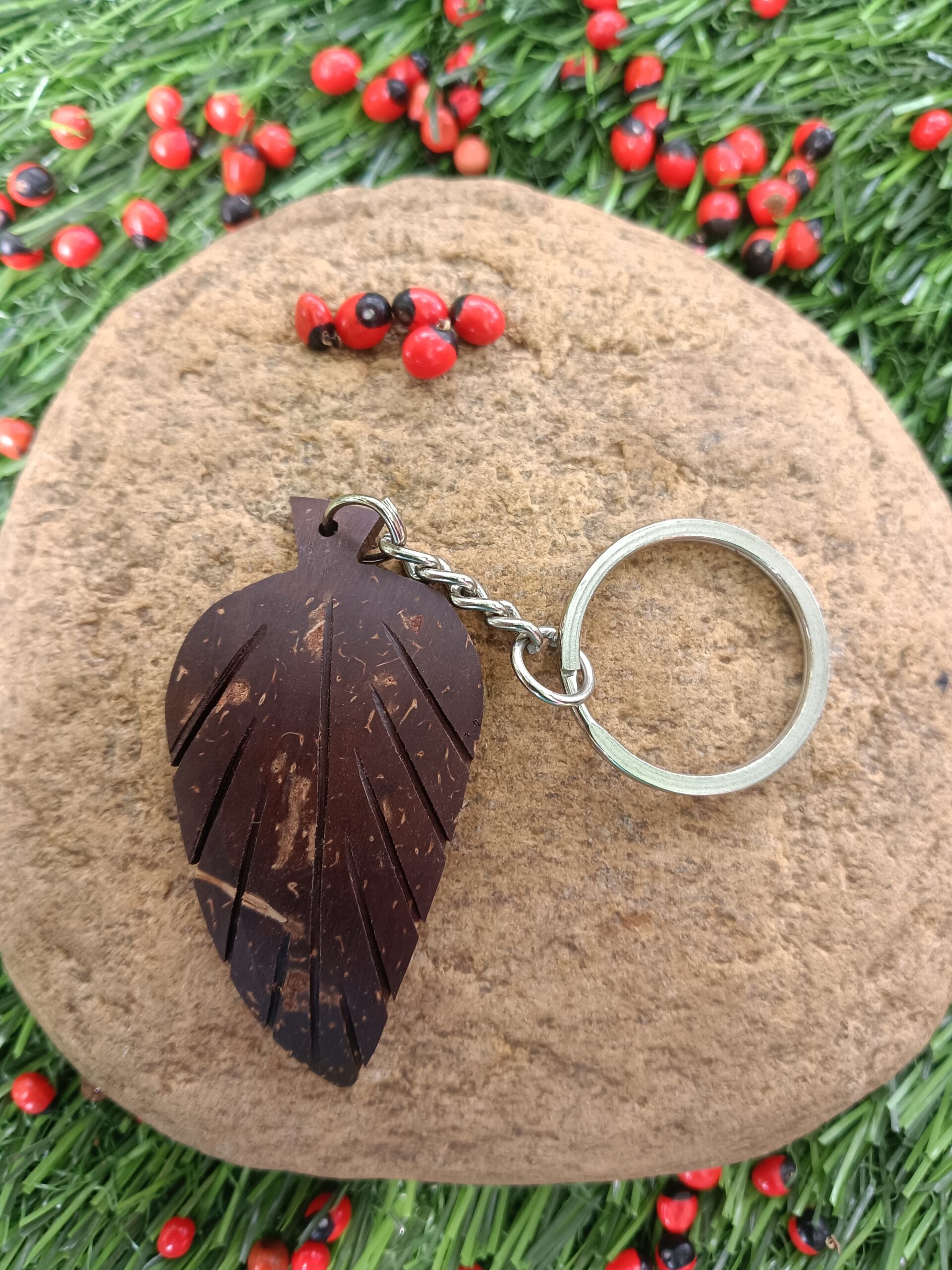 Leaf Keychain